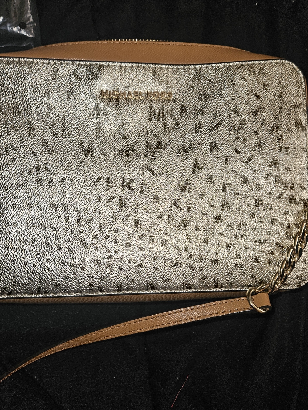 Michael Kors Purse Brown/Goldtone